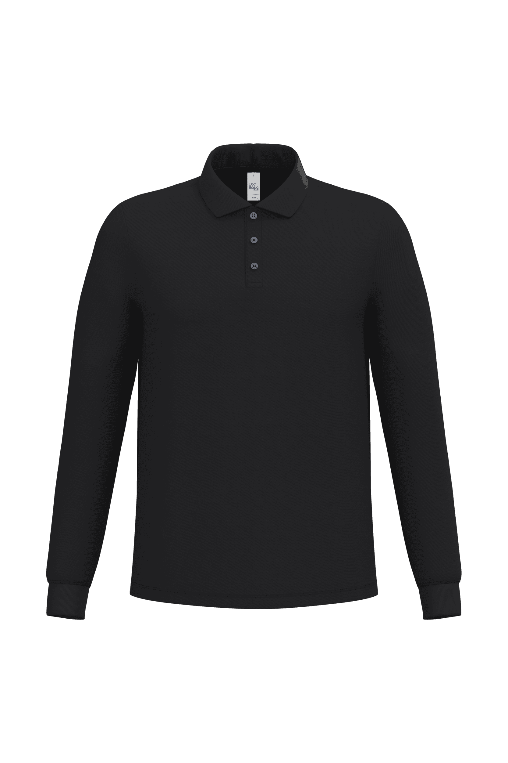 Polo piqué LSL homme