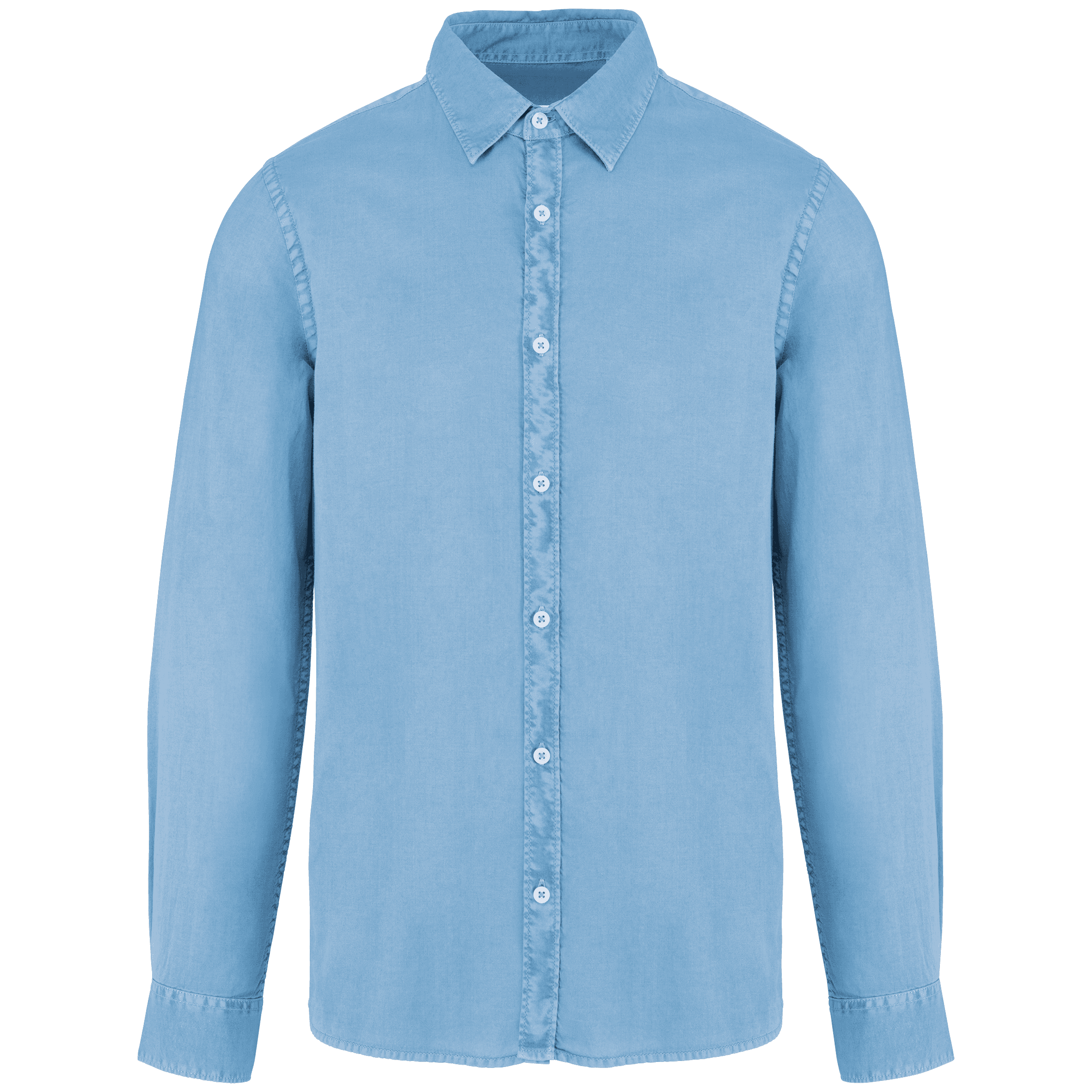 Chemise écoresponsable délavée homme — Chemises