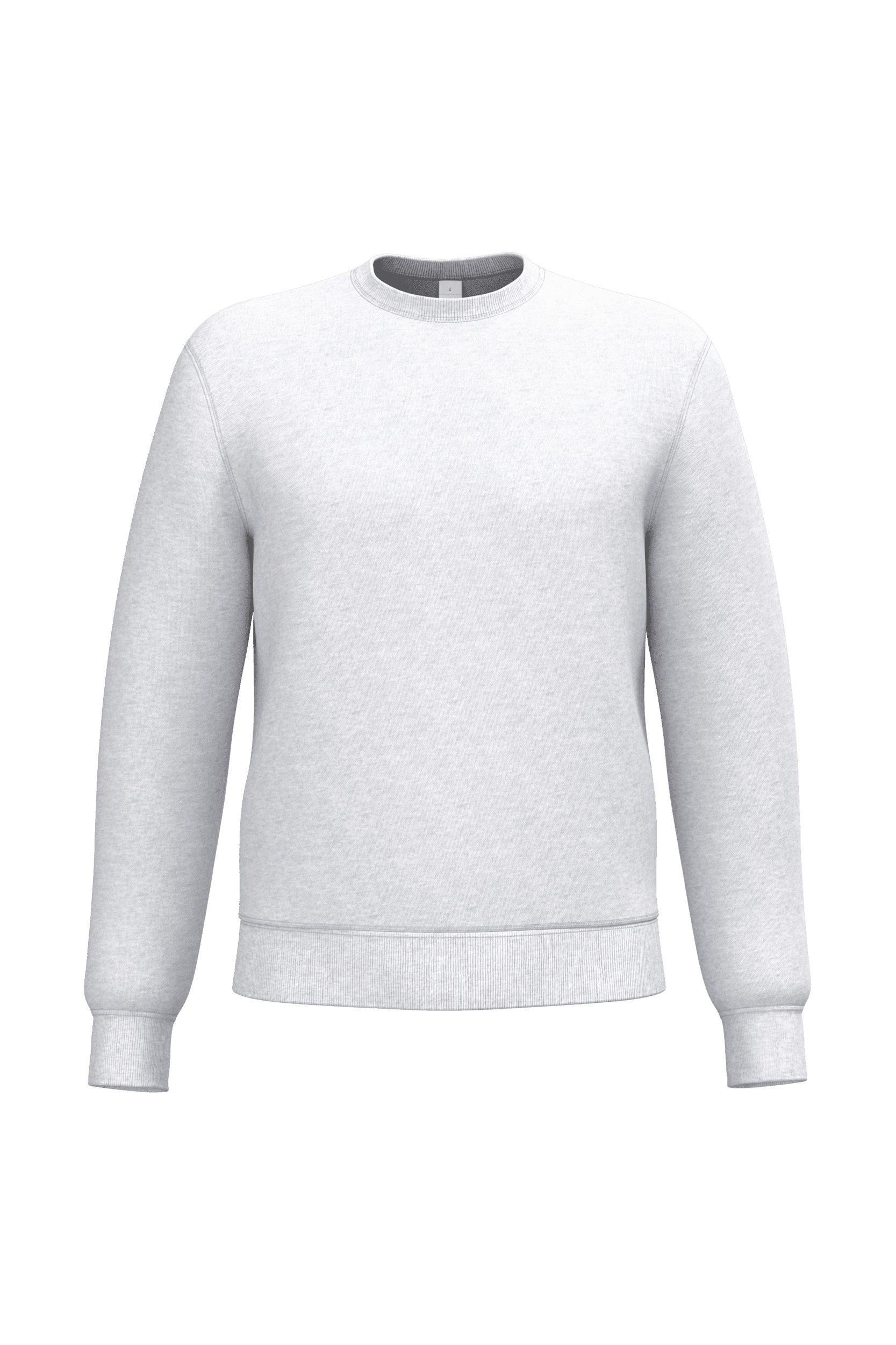Sweat-shirt col rond unisexe